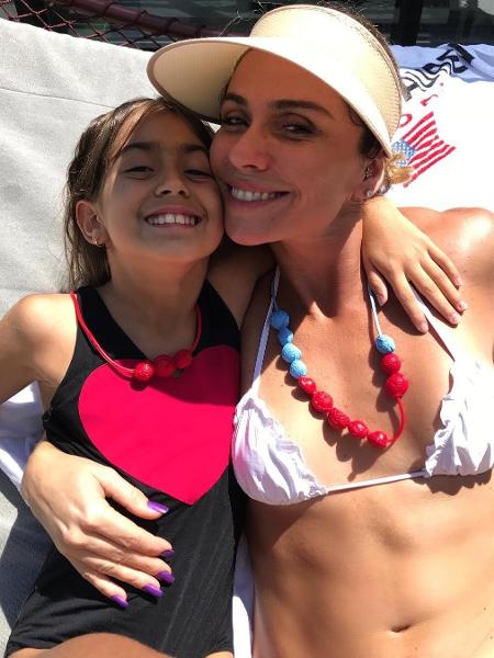 Giovanna Antonelli e a filha Sofia - Instagram/Reprodução