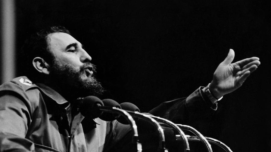 O ditador cubano Fidel Castro -  AFP