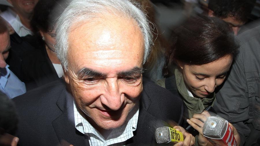 O ex-chefe do FMI Dominique Strauss-Kahn foi acusado de estupro por uma camareira de Nova York - Marc Piasecki/WireImage