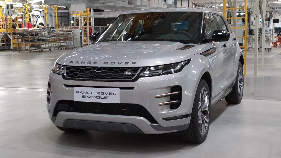 Range Rover Evoque volta a ser montado em Itatiaia (RJ), agora na segunda geração, com peças importadas - Vitor Matsubara/Colaboração para o UOL
