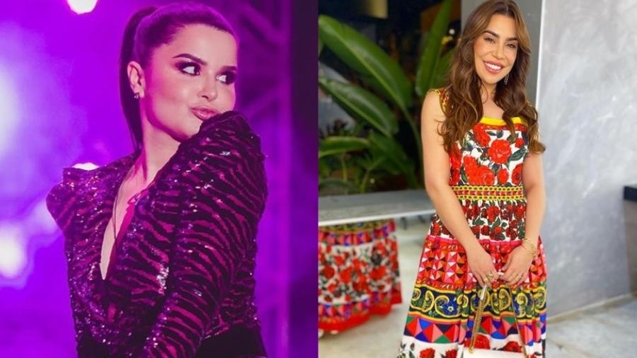 Naiara Azevedo e Maraisa: fãs acusam cantora de dar unfollow em participante do BBB após polêmicas - Reprodução/Instagram