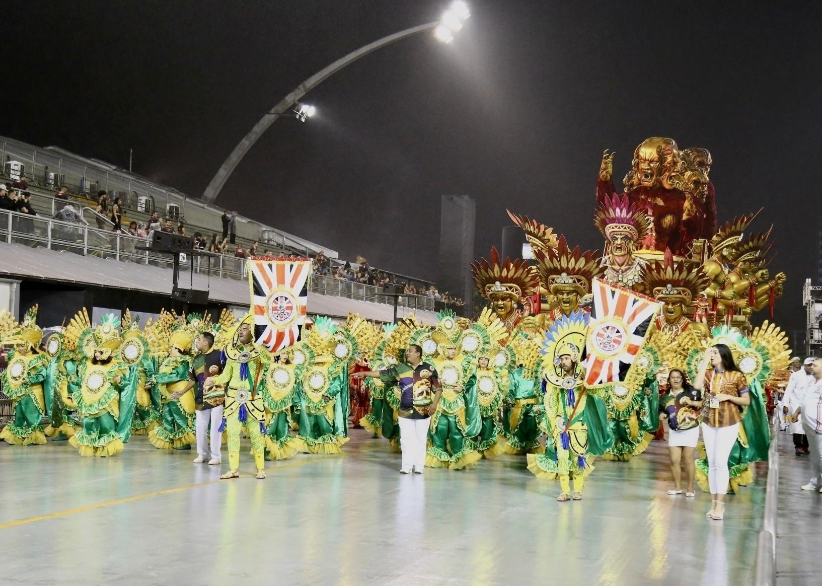 Desfile da Independente Tricolor, segunda colocada no Grupo de Acesso I - Cláudio Augusto/Ag.Brazil News