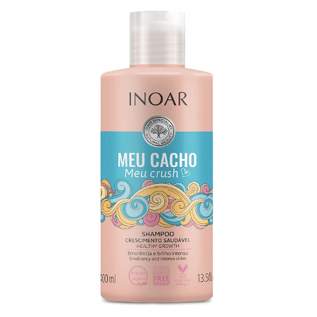 Shampoo Meu Cacho, 400ml, da Inoar - Divulgação - Divulgação