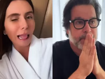 Murilo Benício reage após Giovanna Antonelli sugerir os dois no BBB 25