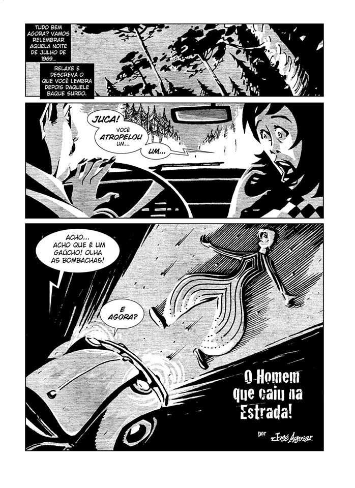 Em formato de quadrinhos, José Aguiar homenageou David Bowie - José Aguiar