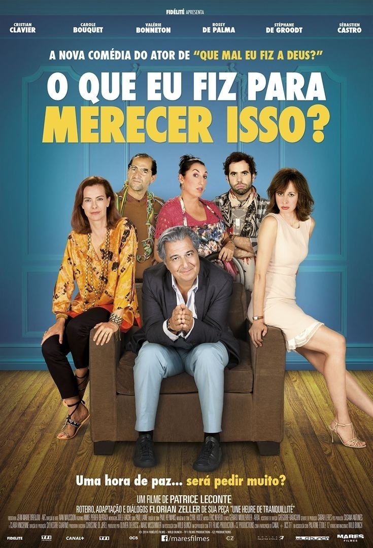 Pôster do filme "O Que Eu Fiz Para Merecer Isso?" - Divulgação