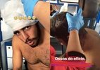 Pedro Scooby rasga cabeça em acidente em onda gigante, mas passa bem - Reprodução/Instagram