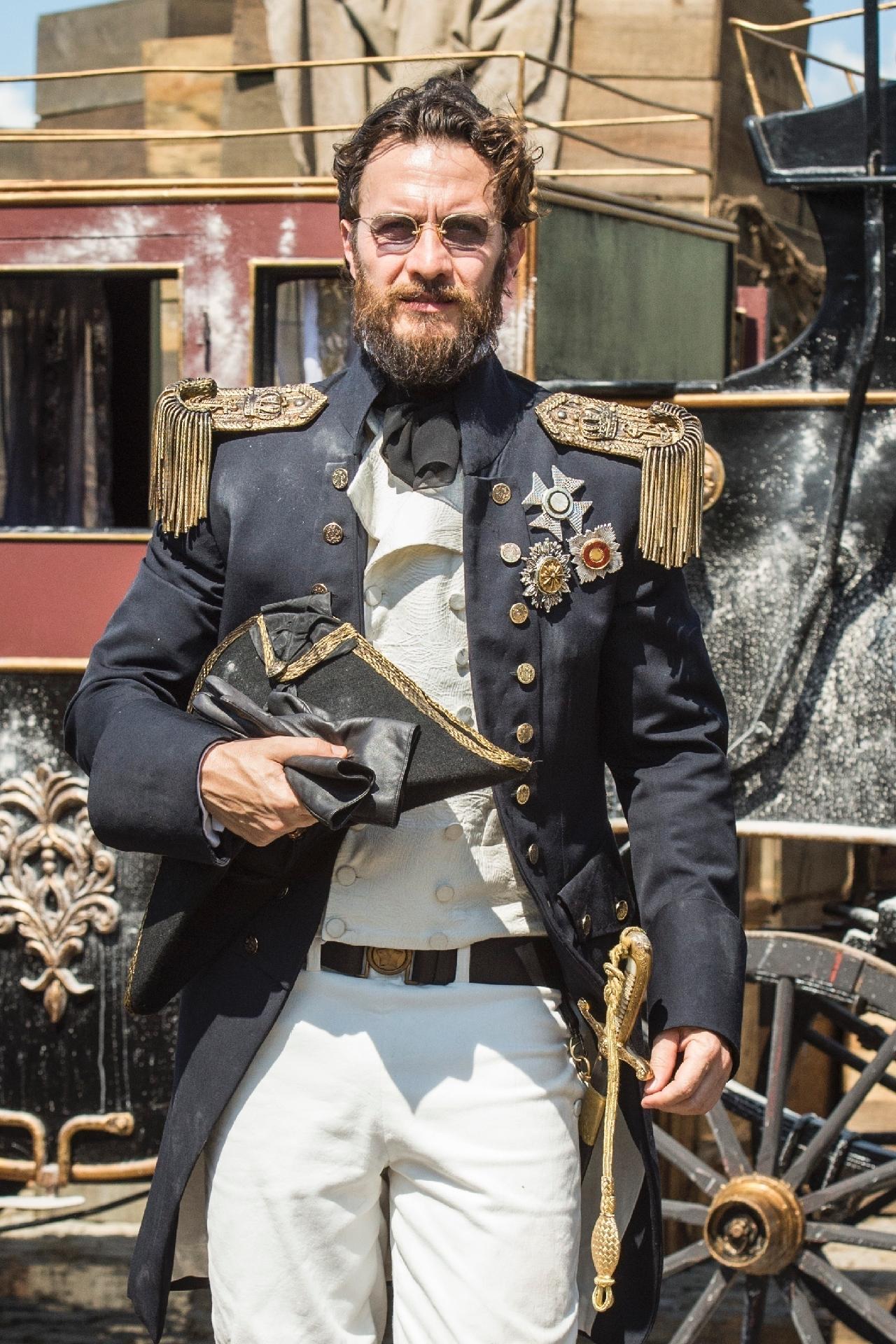 Thomas (Gabriel Braga Nunes), em "Novo Mundo" - Divulgação/TV Globo