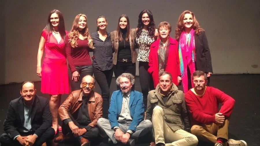 Elenco original de "Betty, a Feia" se reúne para musical da novela, que estreia nesta quinta (30) na Colômbia - Reprodução/Instagram/lucesvel