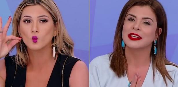 Lívia Andrade e Mara Maravilha - Montagem/Reprodução/SBT - Montagem/Reprodução/SBT