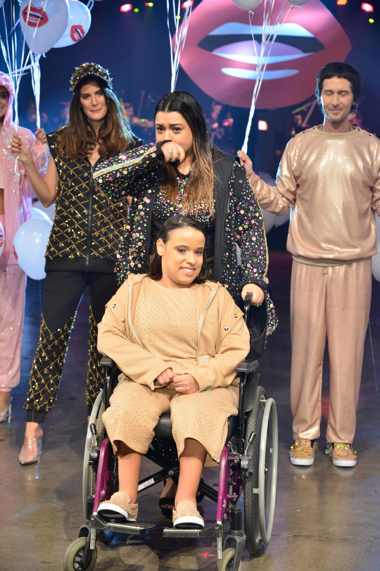 Preta Gil se emociona com desfile de moda inclusiva de Andressa Salomone - Divulgação