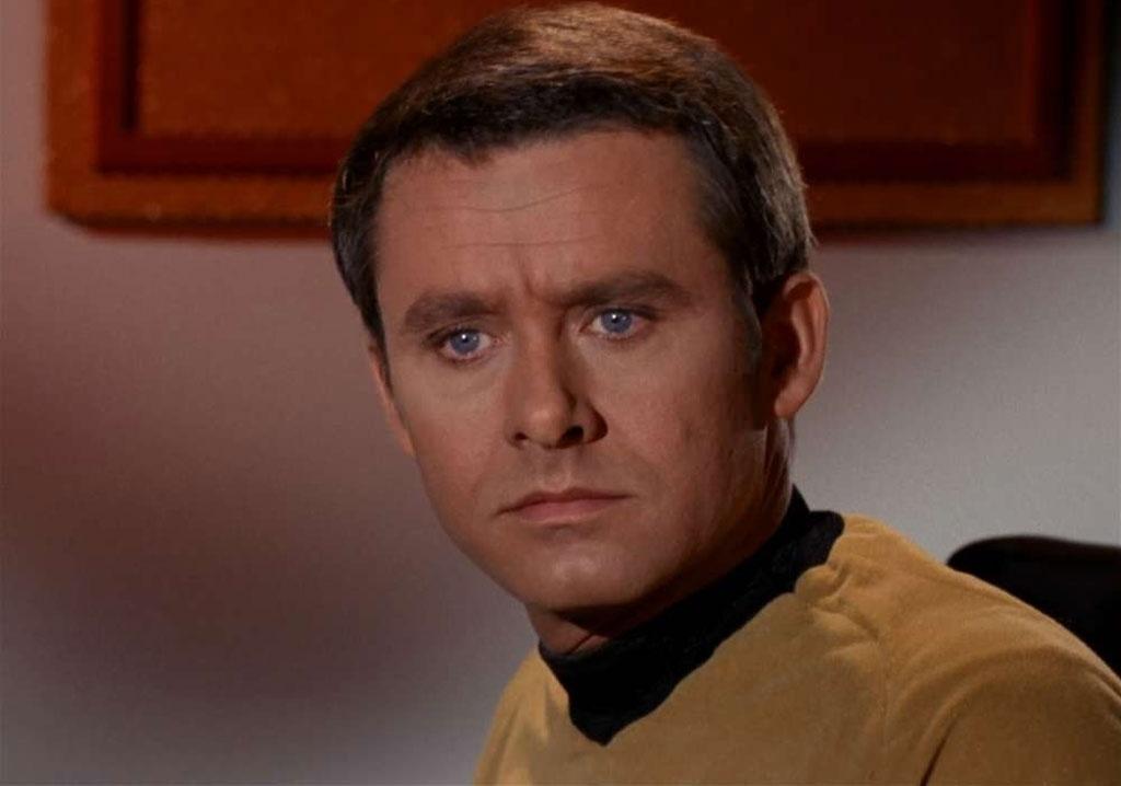 O ator Roger Perry em "Star Trek" - Reprodução