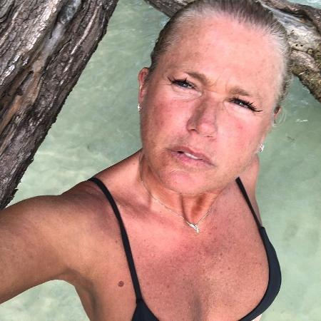 Xuxa posta foto sem maquiagem durante férias - Reprodução / Instagram - Reprodução / Instagram