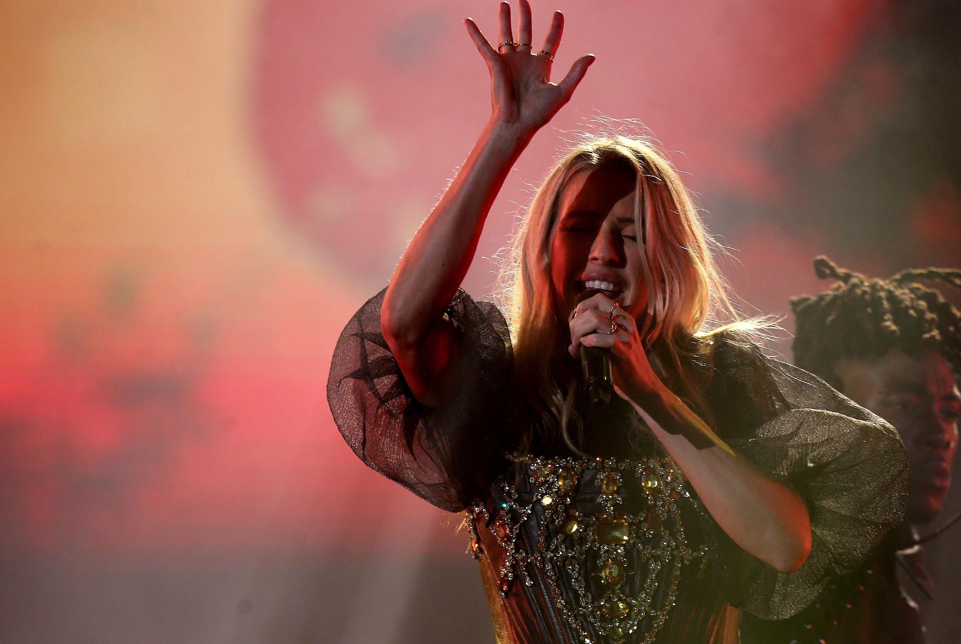 Ellie Goulding cantou sucessos como "Anything Could Happen" e "I Need Your Love" em seu show no Rock in Rio - Wilton Júnior/Estadão Conteúdo