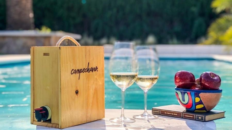 A empresa argentina Campechano é uma que aposta na tendência de vinho na caixa - Instagram/vinocampechano
