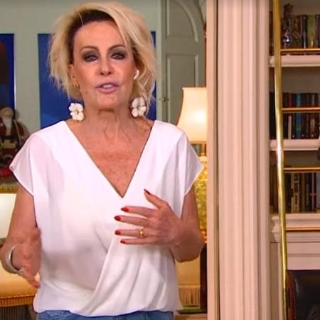 Ana Maria Braga disse no "Mais Você" que vai apenas tirar férias - Reprodução/TV Globo