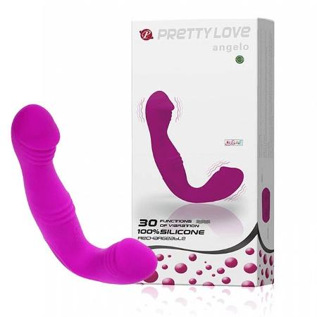 Pretty Love Angelo - vibrador strapless recarregável com 30 modos de vibração, a prova d'água - 18,7 x 4,1 cm (preço sugerido r$ 534,90) - Divulgação - Divulgação