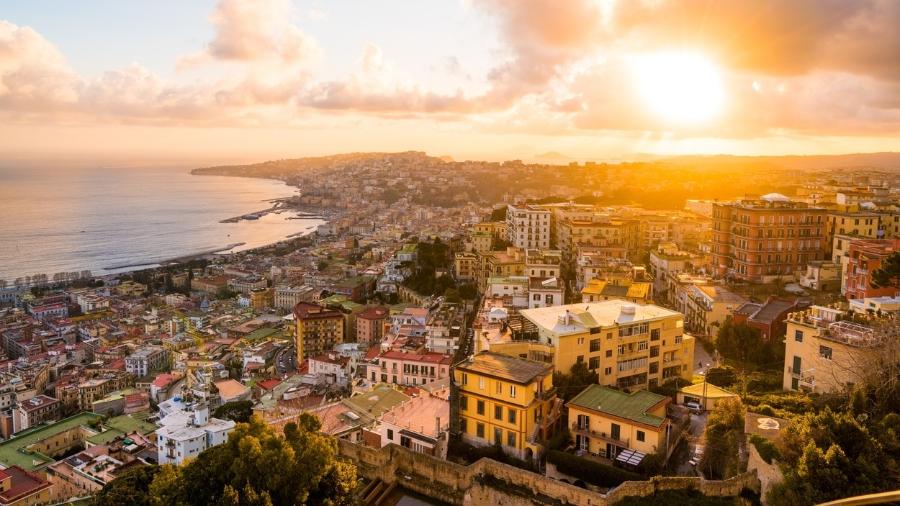 Nápoles, na Itália: O passe verde do país foi fortalecido e dá mais liberdade a quem foi vacinado - Getty Images