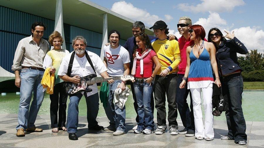 Encontro entre Lula e RBD em 2007 - Reprodução/Twitter