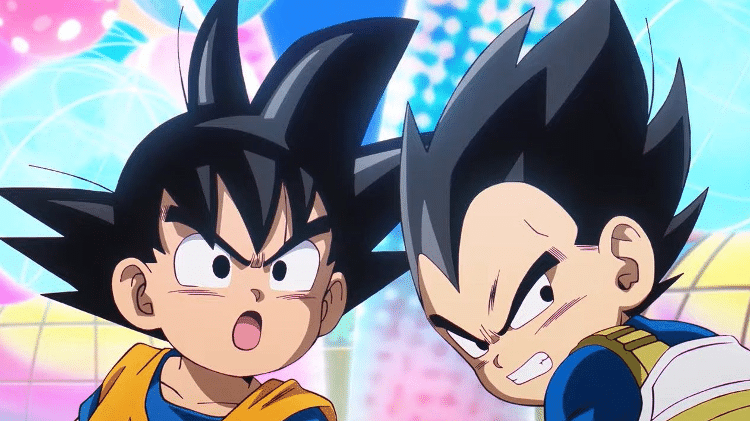 Dragon Ball Daima tem Goku e Vegeta transformados em crianças