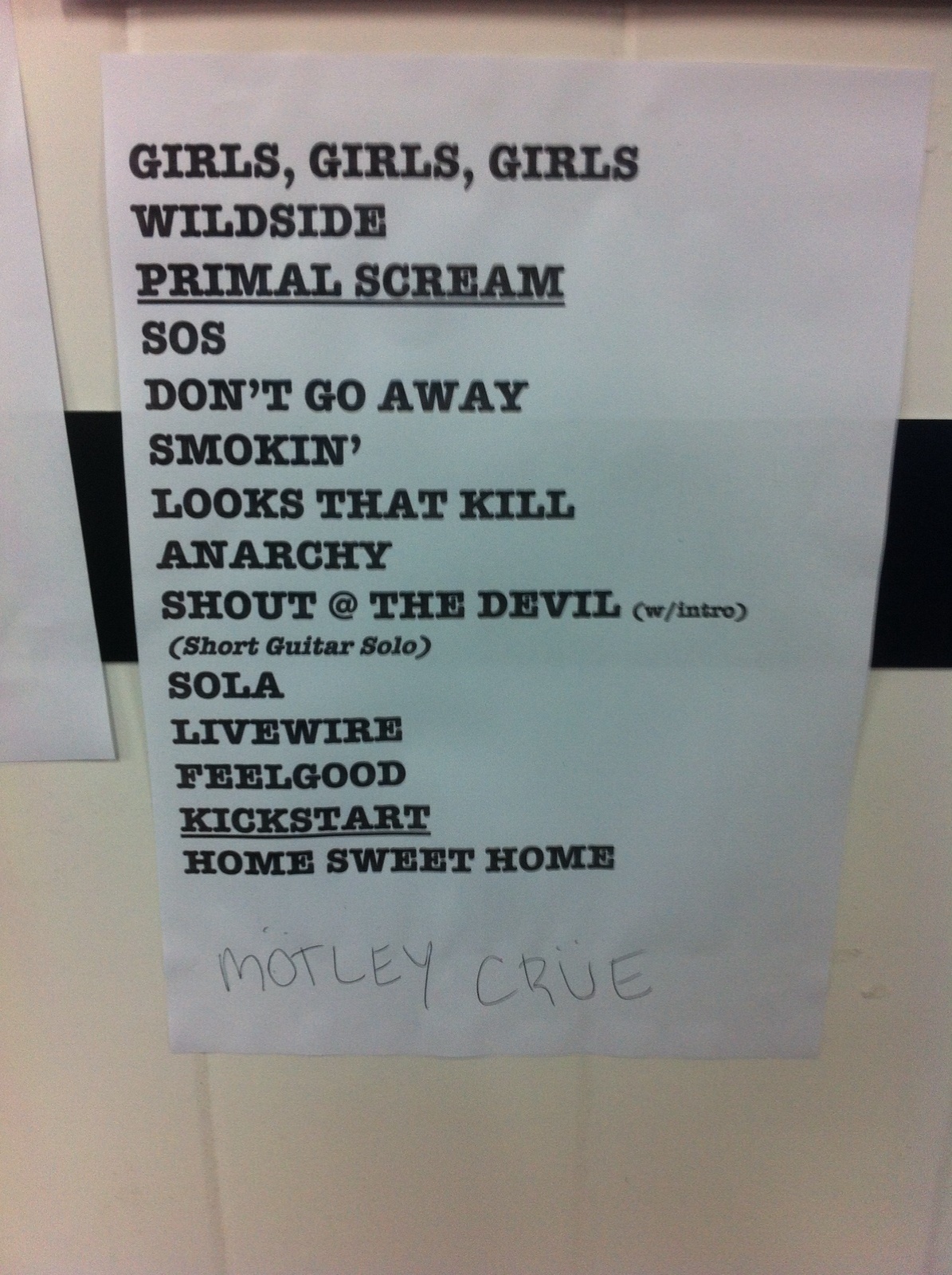 19.set.2015 - Setlist do show do Mötley Crüe no Palco Mundo do Rock in Rio 2015 - Marco de Castro/UOL
