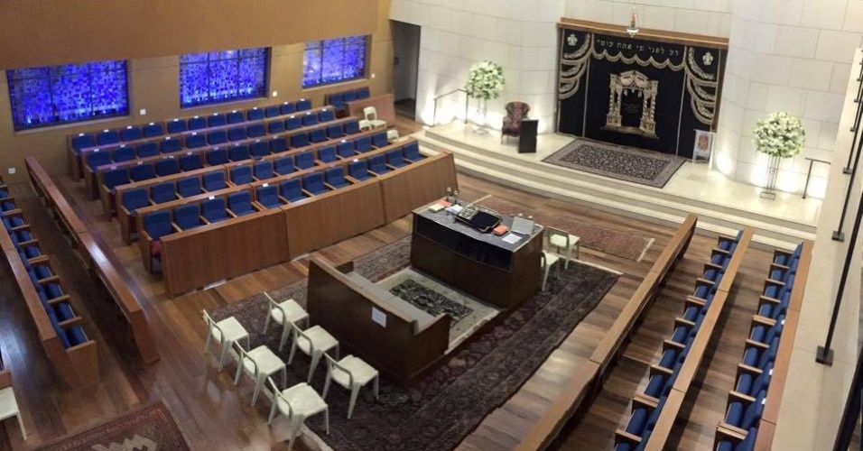 Sede da sinagoga Ohel Yaacov, conhecido como 