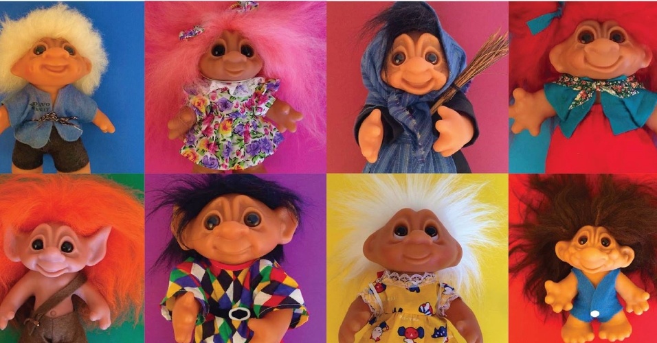 lembra dos trolls os bonecos cabeludos marcaram a infância de muita