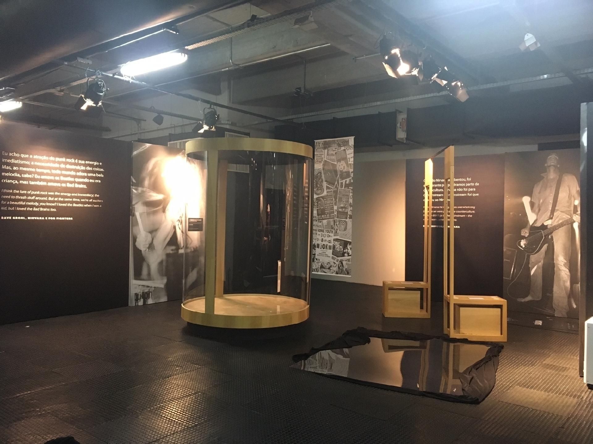 Área onde estarão expostos objetos pessoais dos integrantes - Adriana de Barros/UOL