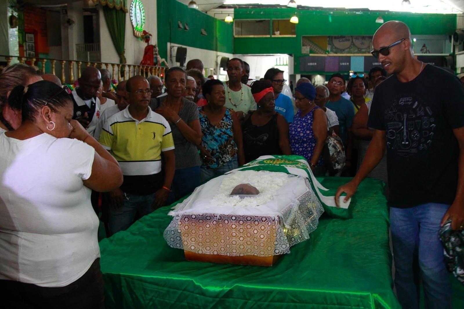 A sambista Dona Ivone Lara é velada na quadra da escola de samba Império Serrano, no Rio de Janeiro - Marcio Cassol /AgNews