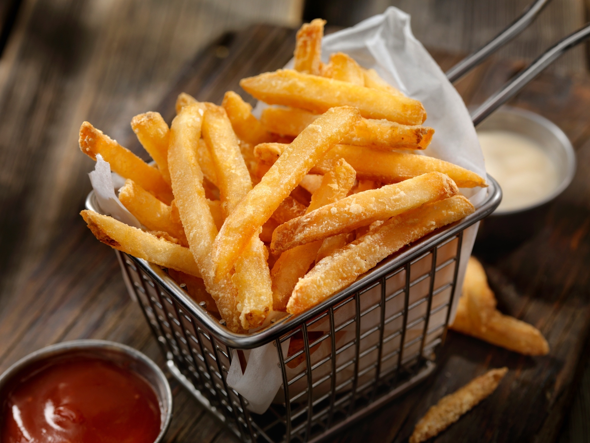 Batata frita seca e crocante - Receita de Vovó