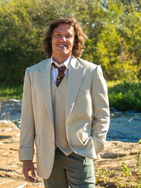 Nando Rodrigues vê Edmundo como o personagem mais complexo de sua carreira - Globo/Estevam Avellar - Globo/Estevam Avellar