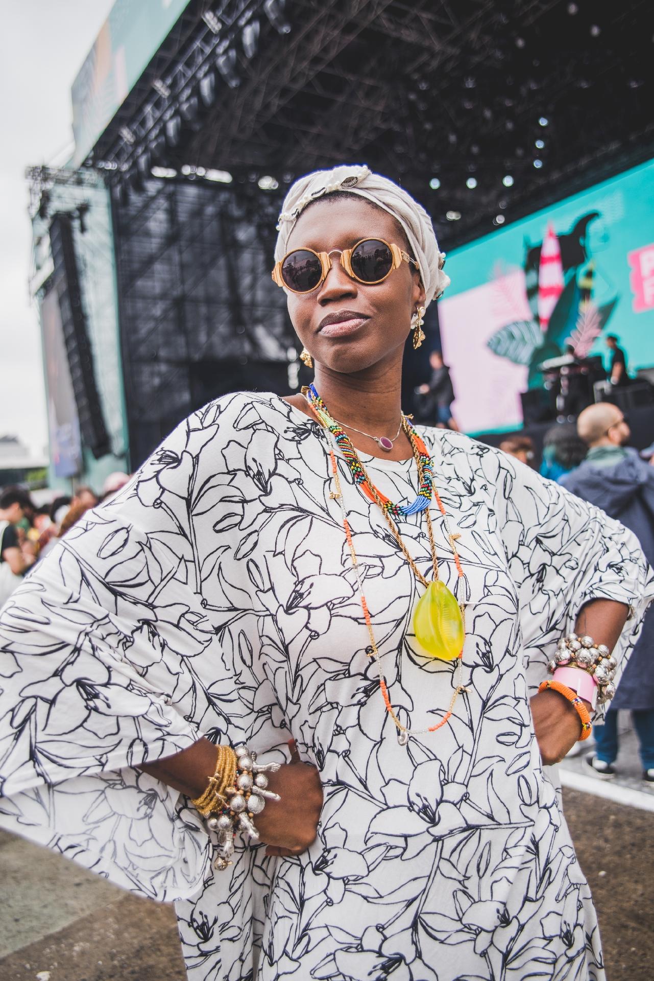 Público do Popload Festival caprichou nos looks para os shows em SP - Fernanda Tiné/UOL