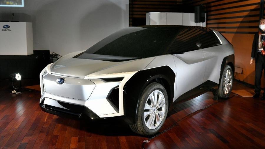 SUV elétrico da Subaru feito em parceria com a Toyota - Divulgação