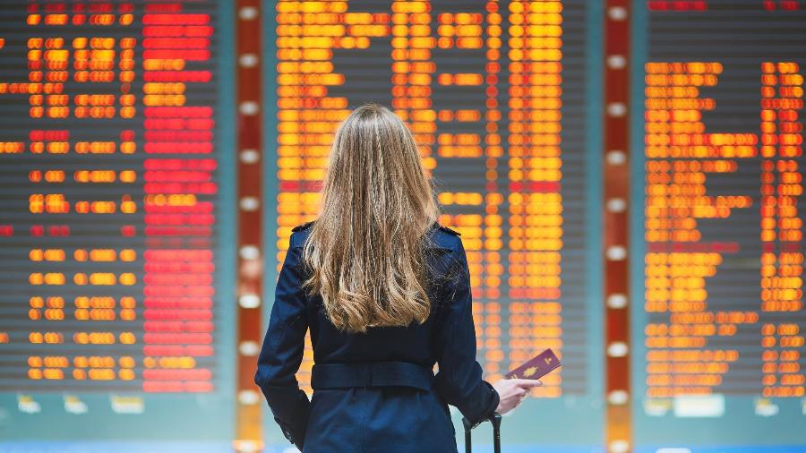 Corredores aéreos entre países com baixo risco de contágio podem representar um dos "primeiros passos" para a retomada do turismo mundial - Getty Images/iStockphoto