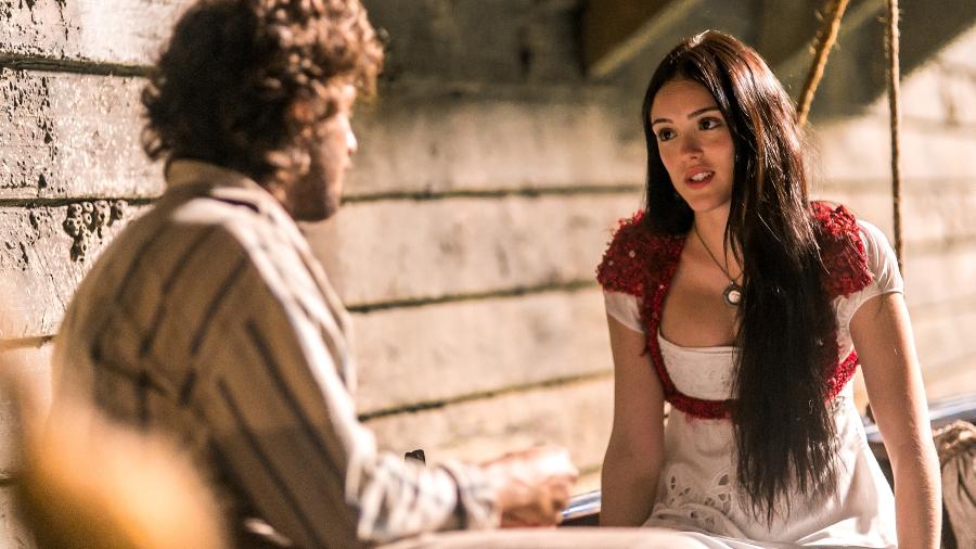 Joaquim ( Chay Suede ) e Anna ( Isabelle Drummond ) - Globo/Paulo Belote