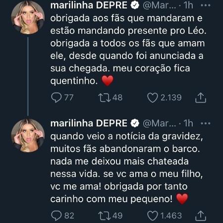 marilia - Reprodução/Instagram - Reprodução/Instagram
