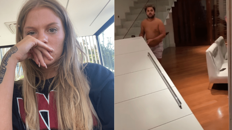 Luísa Sonza postou série de comentários depois que amigos derrubaram porta de sua casa em São Paulo - Reprodução/Twitter