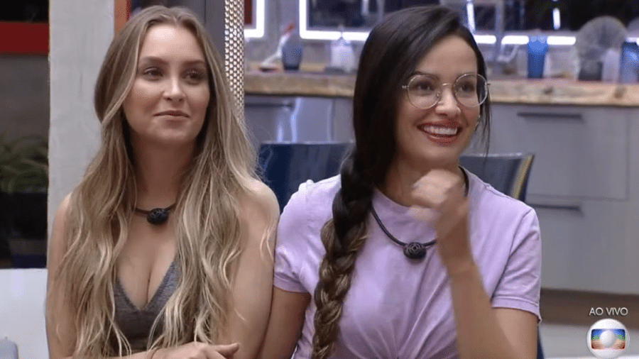 BBB 21: Fãs comemoram com Juliette e Carla fazendo dupla - Reprodução/Globoplay