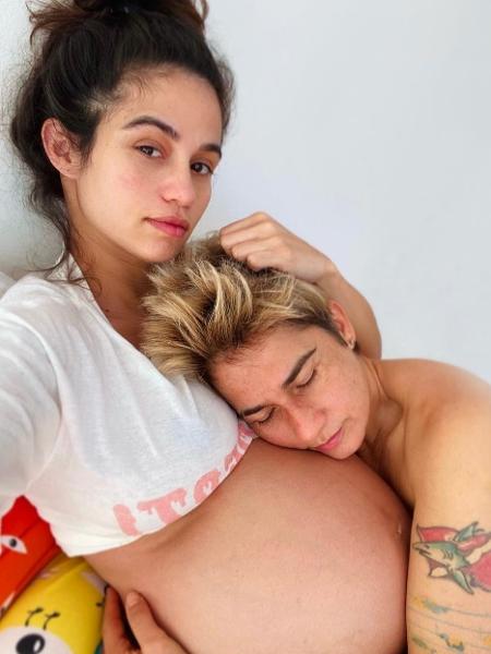Nanda Costa e Lan Lanh, juntas há 8 anos, são mães de gêmeas - Reprodução/Instagram
