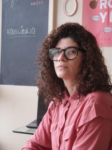 A jornalista Camila Emilia Barros - Piu Gibson - Piu Gibson