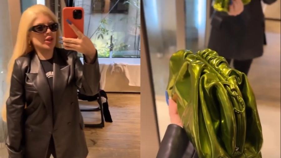 Gkay posa com bolsa de grife de mais de R$ 20 mil - Reprodução/Instagram