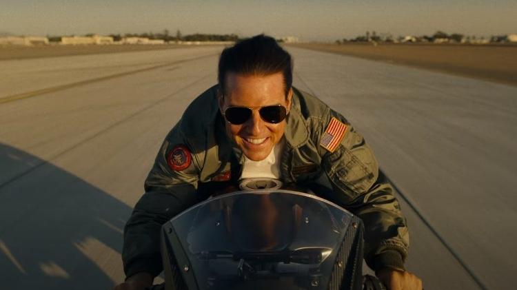 Tom Cruise em "Top Gun: Maverick" (2022) - Reprodução - Reprodução