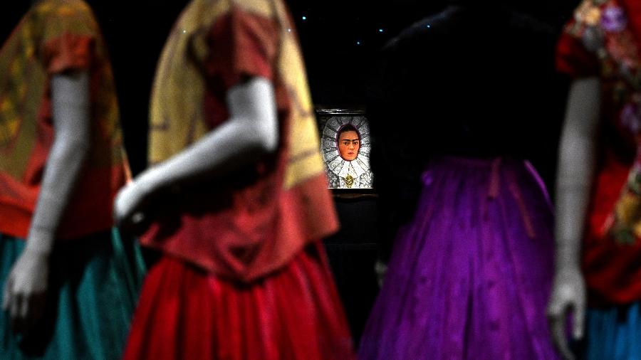 Exposição Frida Kahlo no Museu Galliera em Paris - Emmanuel Dunand/ AFP