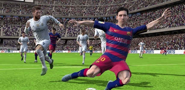 Nova versão do game de futebol promete animações mais realistas - Divulgação