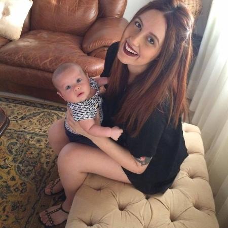 Gabriella Iazetti, 27, mãe de Benício, 8 meses, personagem de matéria de UOl Gravidez e Filhos sobre parto sem anestesia - Arquivo Pessoal - Arquivo Pessoal