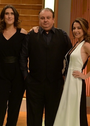 Os jurados Henrique Fogaça, Paola Carosella e Érick Jacquin e a apresentadora Ana Paula Padrão no lançamento de "MasterChef Profissionais" - Francisco Cepeda/AgNews - Francisco Cepeda/AgNews