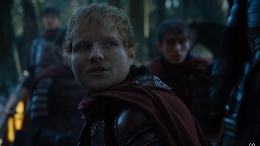 Ed Sheeran em cena da sétima temporada de "Game of Thrones" - Reprodução