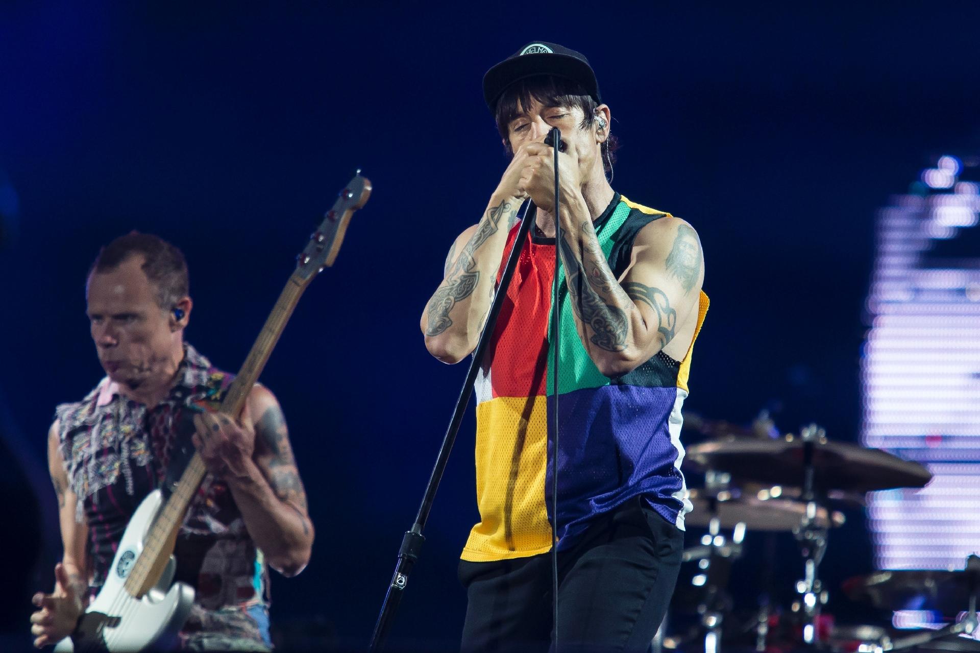 Red Hot Chili Peppers encerra o Rock in Rio 2017 - Bruna Prado/UOL