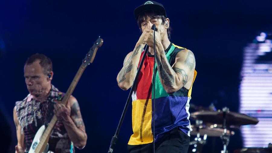 Red Hot Chili Peppers encerra o Rock in Rio 2017 - Bruna Prado/UOL