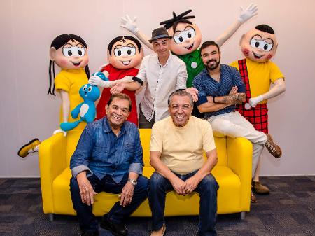 Mauricio de Sousa, Dedé Santana e Turma da Mônica juntos em superprodução circense - Divulgação